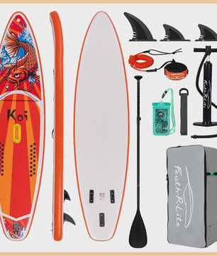 Opblaasbaar SUP Board 320-350cm met Complete Accessoireset - Ideaal voor Volwassenen