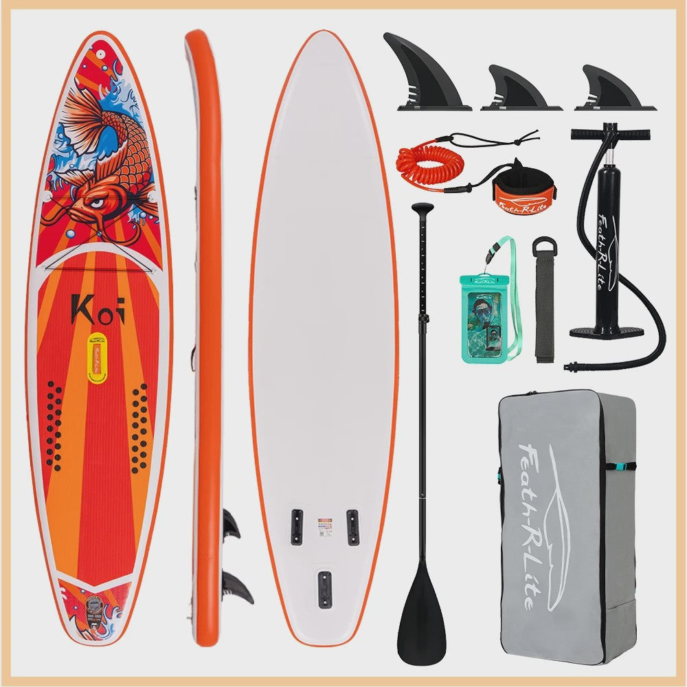 Opblaasbaar SUP Board 320-350cm met Complete Accessoireset - Ideaal voor Volwassenen