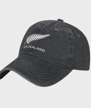 New Zealand All Blacks Unisex Baseball Cap - Vintage Denim Rugby Pet
