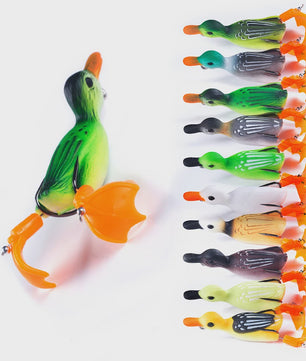 Realistische Eenden Vissen Lokaas - 8.5cm, 12g - Perfect voor Baars, Karper & Snoek