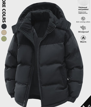 Herfst/Winter Heren Hoodie Jas - Dik, Warm & Winddicht