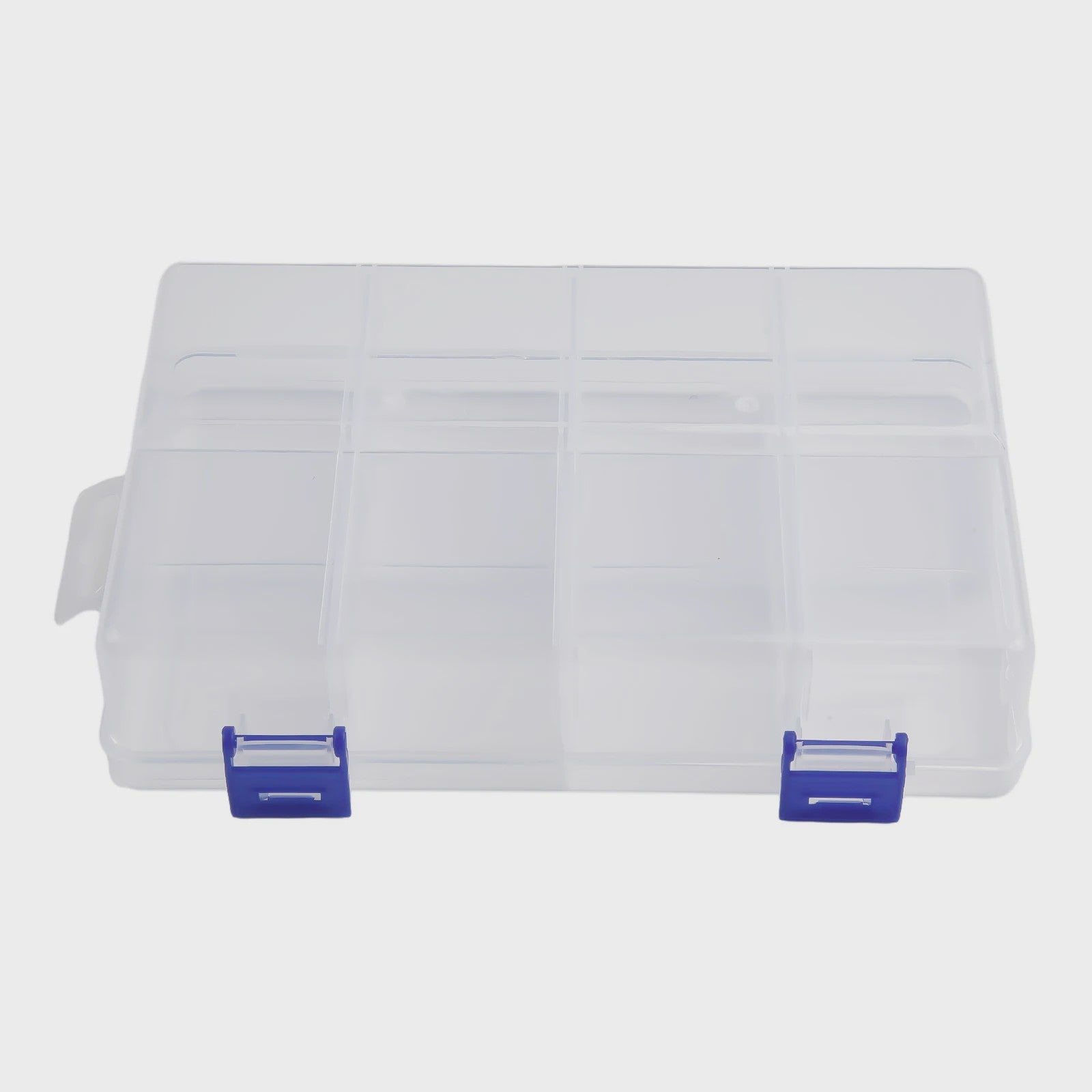 Opbergdoos met 8 Vakjes - Verstelbare Plastic Organizer voor Schroeven, Pillen & Gereedschap (20x13.5x4.5cm)