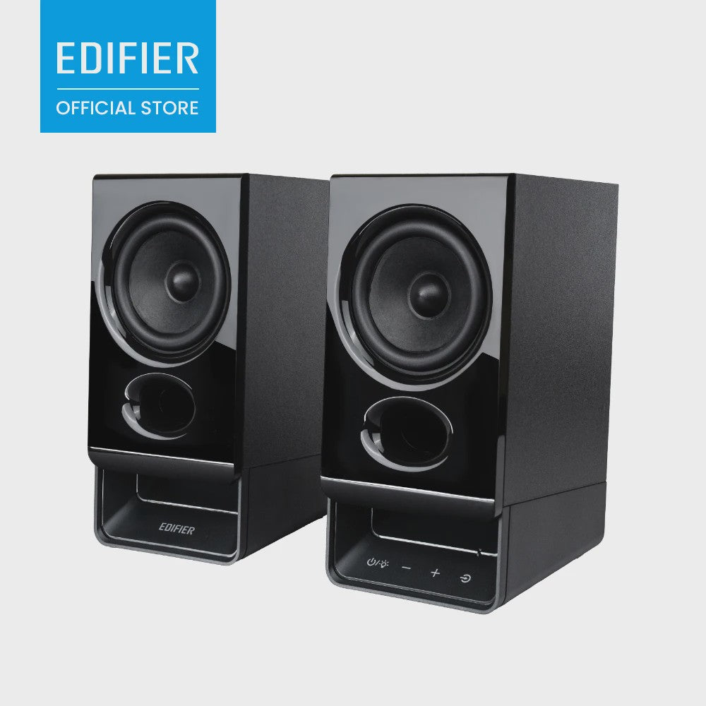 Edifier R20BT Bluetooth Boekenplank Speakers met Ambient Light & APP Controle