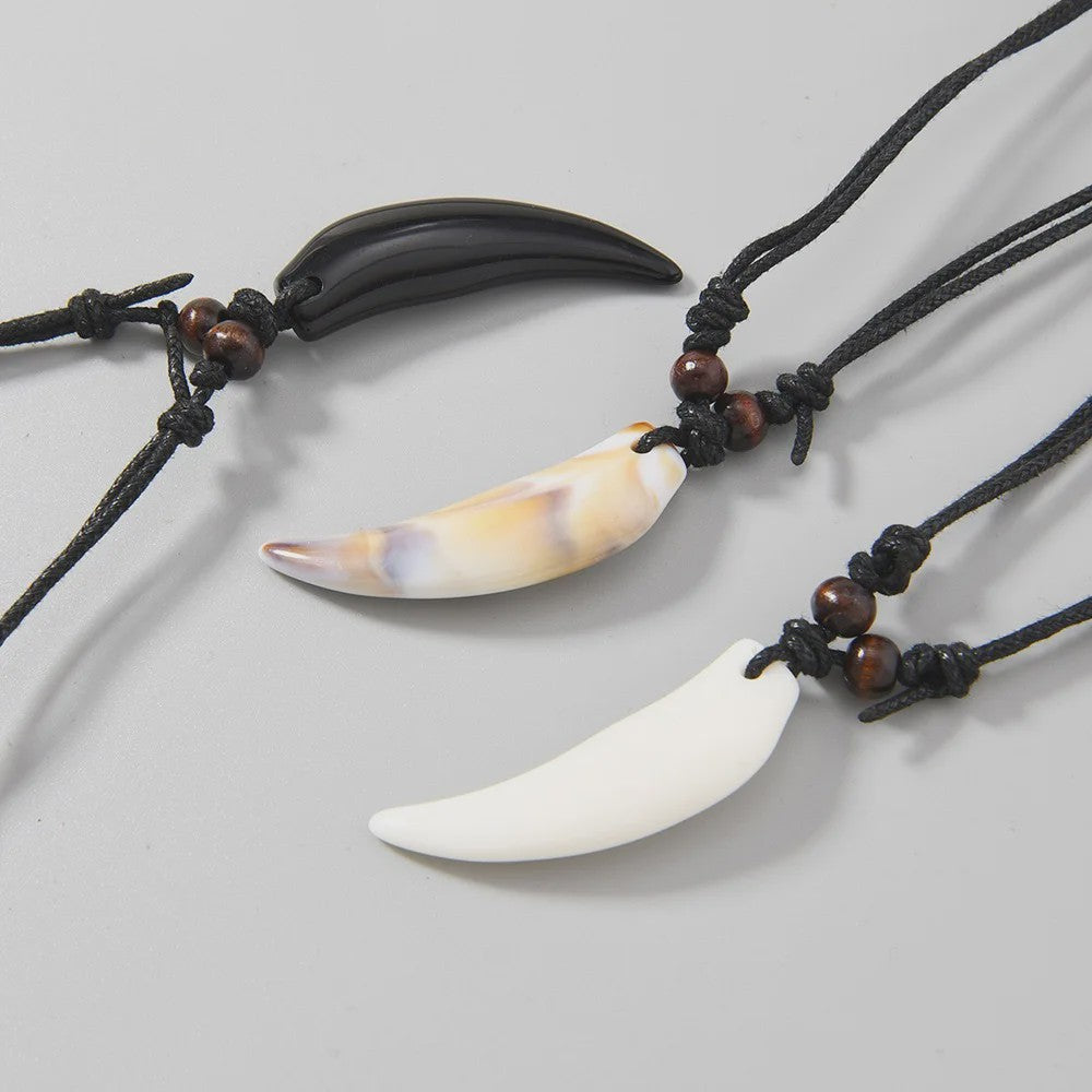 Handgemaakte Wolfstand Ketting - Uniek Hanger Sieraad voor Mannen & Vrouwen