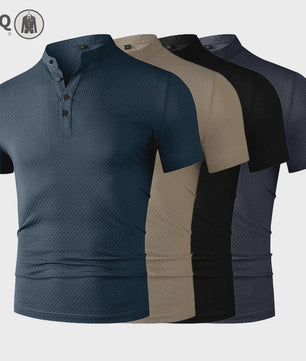 Heren Poloshirt Korte Mouw - Ademend & Comfortabel Zomer T-shirt