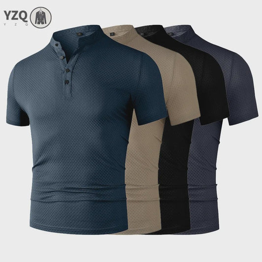 Heren Poloshirt Korte Mouw - Ademend & Comfortabel Zomer T-shirt