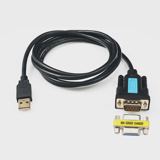 USB naar RS232 Serieel Kabel DB9 Female - 2 Meter