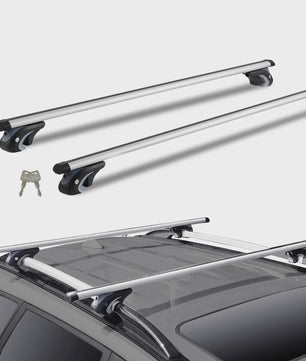 Verstelbare Aluminium Dakdragers (2 Stuks) - 200LBS Capaciteit