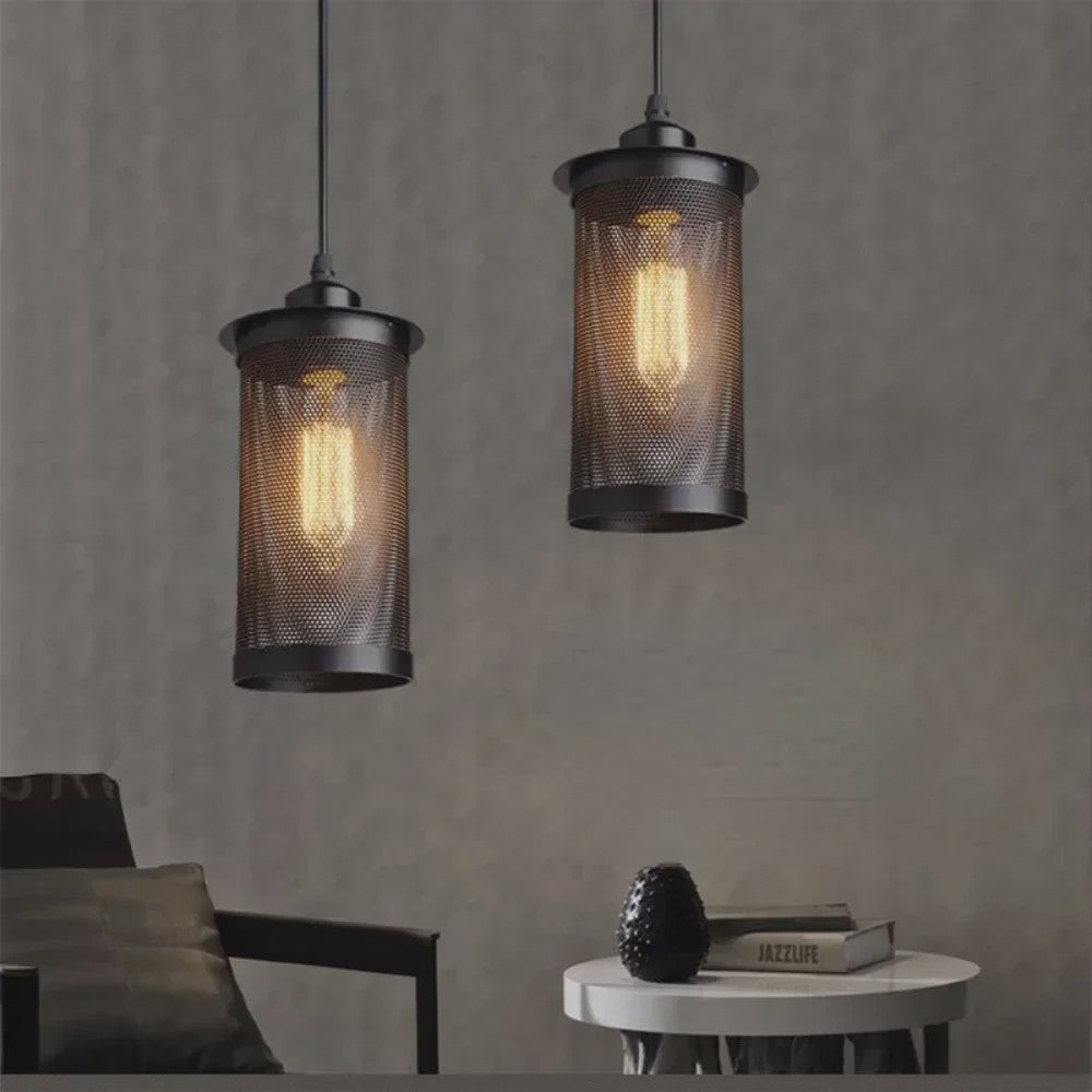 Zwarte Metalen Hanglamp Indian Style - Decoratieve Plafondlamp voor Woonkamer, Hotel, Restaurant