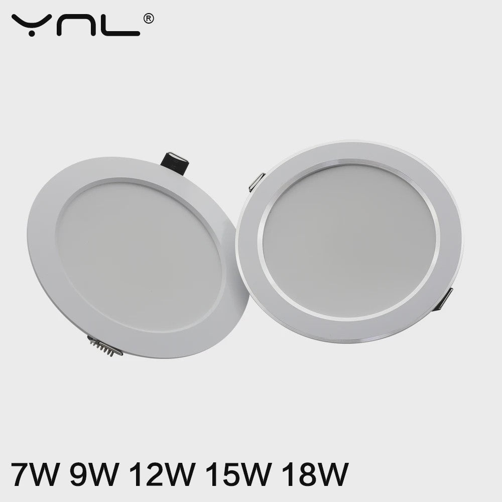 Ronde LED Downlight 7W-18W - Waterdicht, Warm & Koud Wit - Inbouwspot
