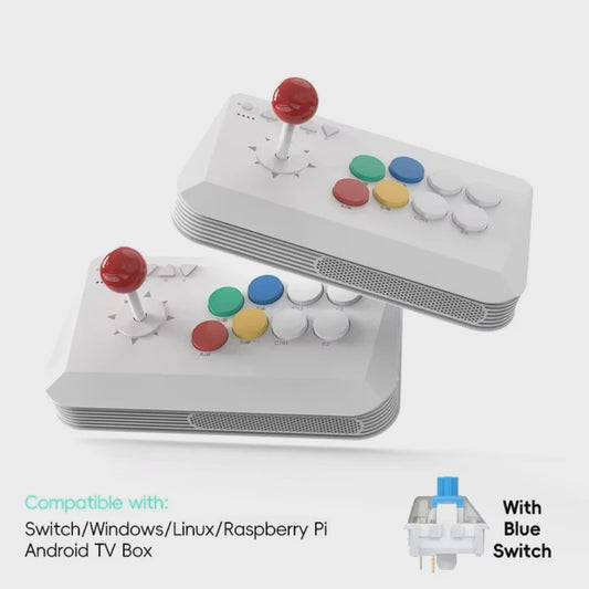 DATA FROG Y5A Arcade Fight Stick: Draadloze & Bedrade Controller voor Switch en PC