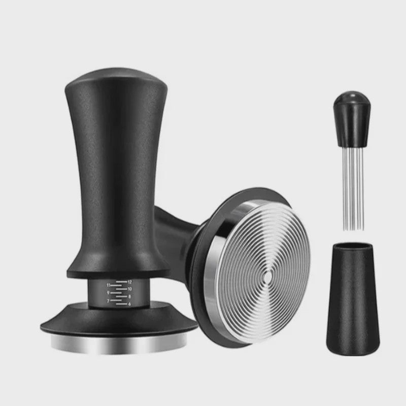 Professionele Koffie Tamper 51/53/58mm - Roestvrij Staal Basis - Barista Tool