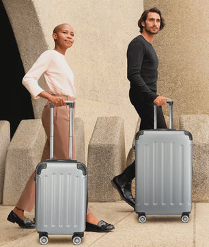 3-delige Hardcase Koffer Set: Lichtgewicht ABS Trolley met TSA Slot en Spinner Wielen