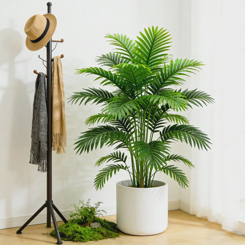 Kunstpalmboom 60-80cm Hoog - Realistische Kunstplant voor Binnen Decoratie