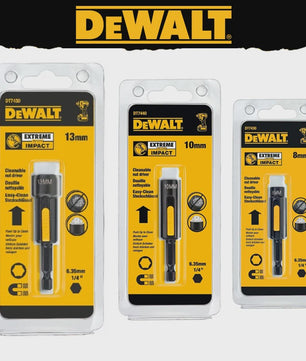 DeWalt Magnetische Dopbits Set (8, 10, 13mm) - Makkelijk Reinigbaar