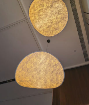 Wabi Sabi Zijde LED Hanglamp - Scandinavisch Design voor Woon- en Eetkamer