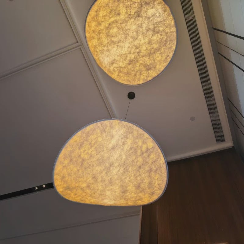 Wabi Sabi Zijde LED Hanglamp - Scandinavisch Design voor Woon- en Eetkamer