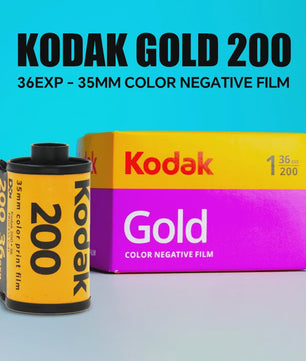 Kodak Gold 200 35mm Film - 36 Opnames - Klassieke Kleurenfilm