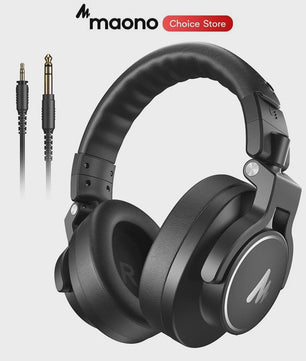 MAONO MH700 Professionele Studio Monitor Koptelefoon - 50mm Driver, Over-Ear, DJ & Podcast
