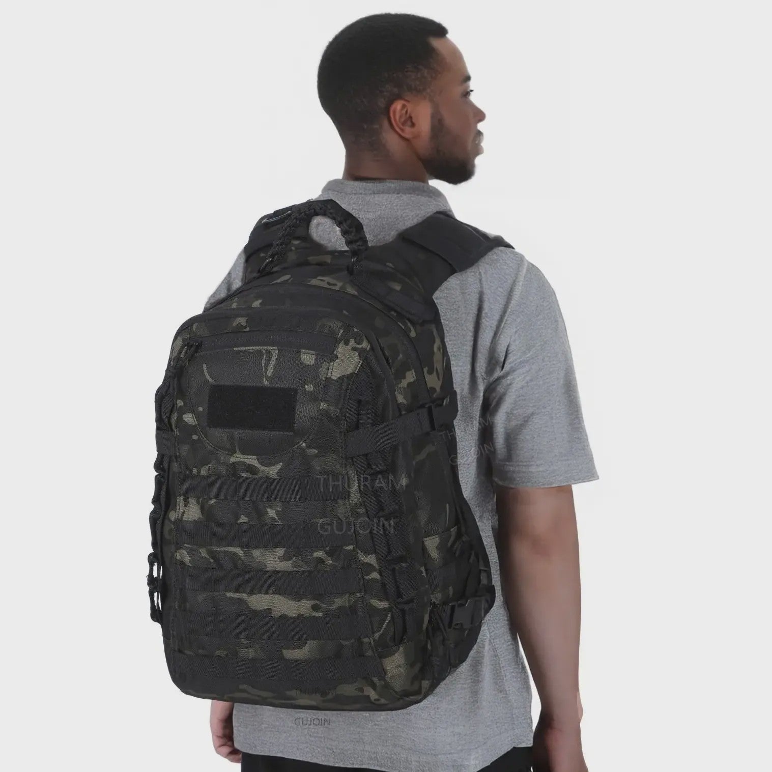 38L Tactische Rugzak - Waterdicht, MOLLE Systeem, Grote Capaciteit voor Outdoor & Reizen