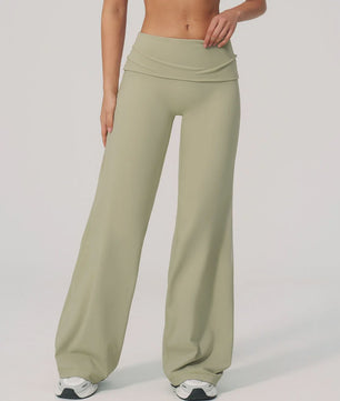 Dames Yoga Bell-Bottoms met Hoge Taille - Flared Sportbroek voor Fitness & Gym
