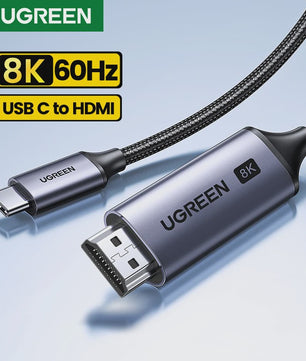 UGREEN USB-C naar HDMI 2.1 Kabel - 8K@60Hz, 4K@120Hz voor MacBook, iMac, iPad Pro, Samsung Galaxy