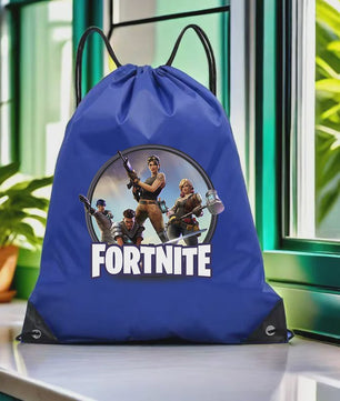 Fortnite Sporttas met Trekkoord - Grote Capaciteit, Waterdicht - Cadeau voor Jongens
