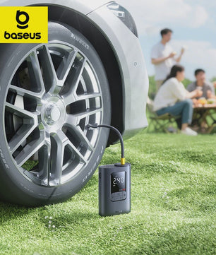 Baseus VA1 Draagbare Auto Luchtpomp - 150PSI Digitale Compressor met Nauwkeurige Bandenspanning