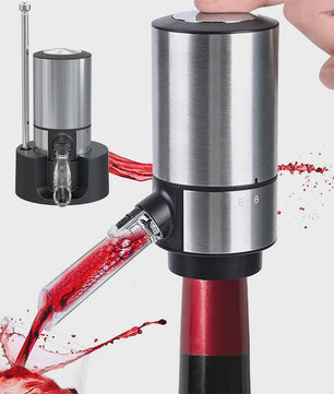 Elektrische Wijn Decanteerder & Dispenser: Snel Beluchten en Schenken