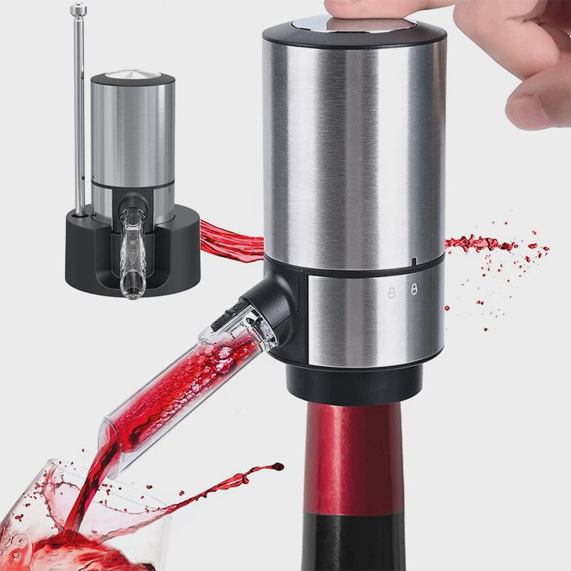Elektrische Wijn Decanteerder & Dispenser: Snel Beluchten en Schenken
