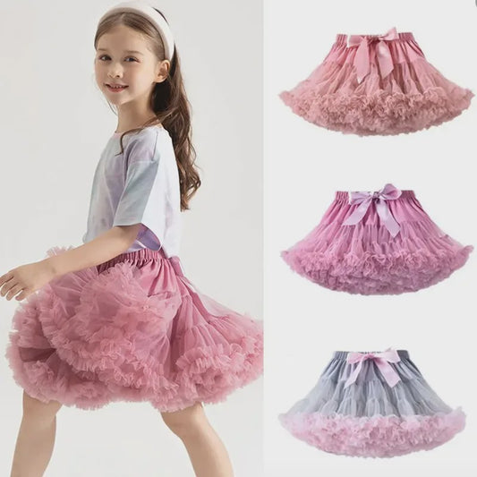 Luxe Babymeisjes Tule Tutu Rokje - Feestelijk & Dansbaar voor Kinderen