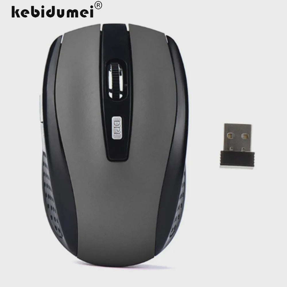Draadloze 2.4G Muis - Draagbaar, Optisch & Instelbare DPI voor Laptop/PC