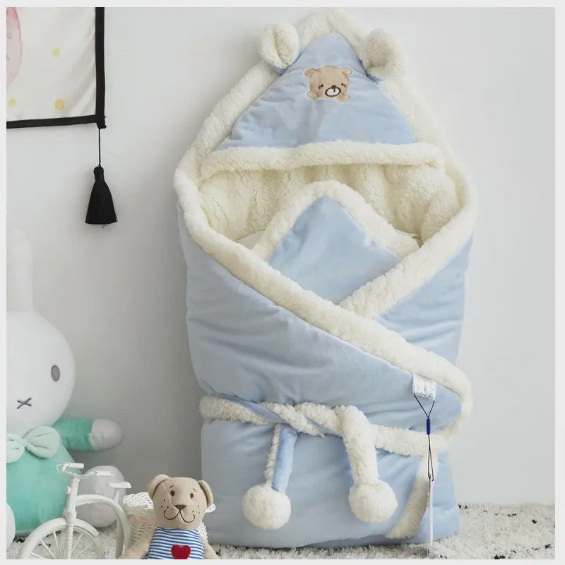 Baby Deken & Cape - Dikke Lamswol Voering voor Herfst/Winter
