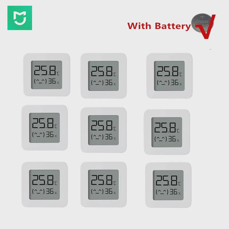 Xiaomi Mijia Bluetooth Thermometer 2 - Slimme Temperatuur & Vochtigheidssensor met App