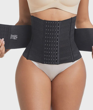 Dames Korset Waist Trainer met Dubbele Buikcontrole - Slankmakend en Stevig
