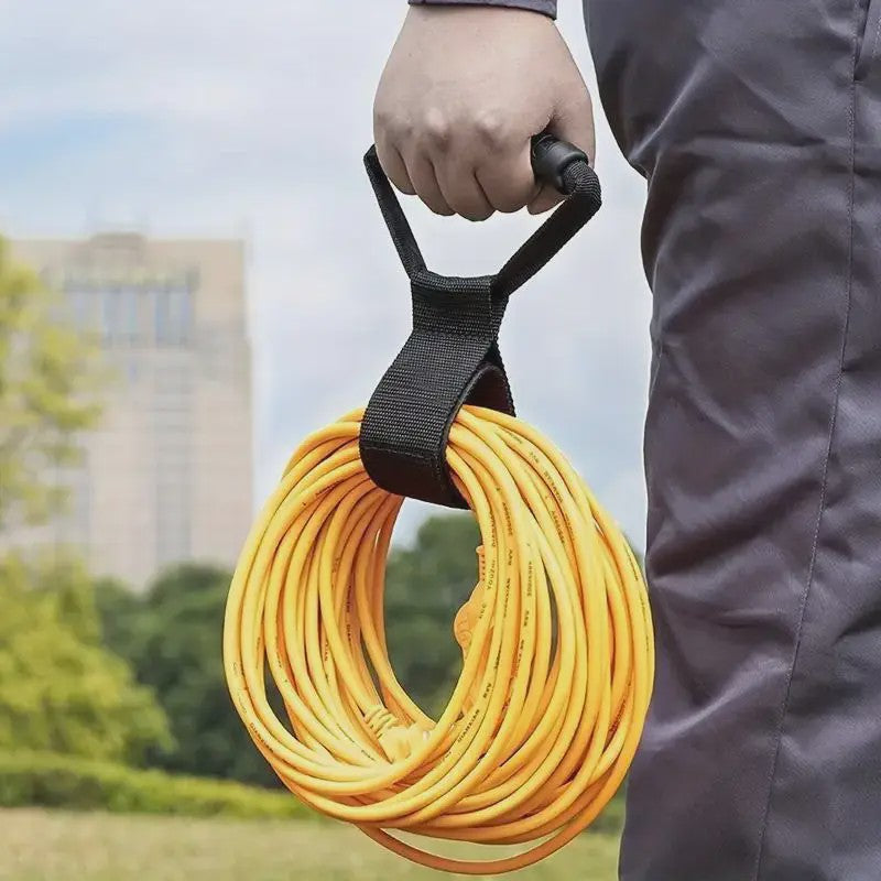 Heavy-Duty Opbergband met Handvat voor Snoeren, Kabels en Slangen
