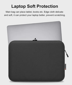 Schokbestendige Laptoptas Sleeve met Handvat - Bescherming voor 12.5 t/m 16.7 Inch Laptops