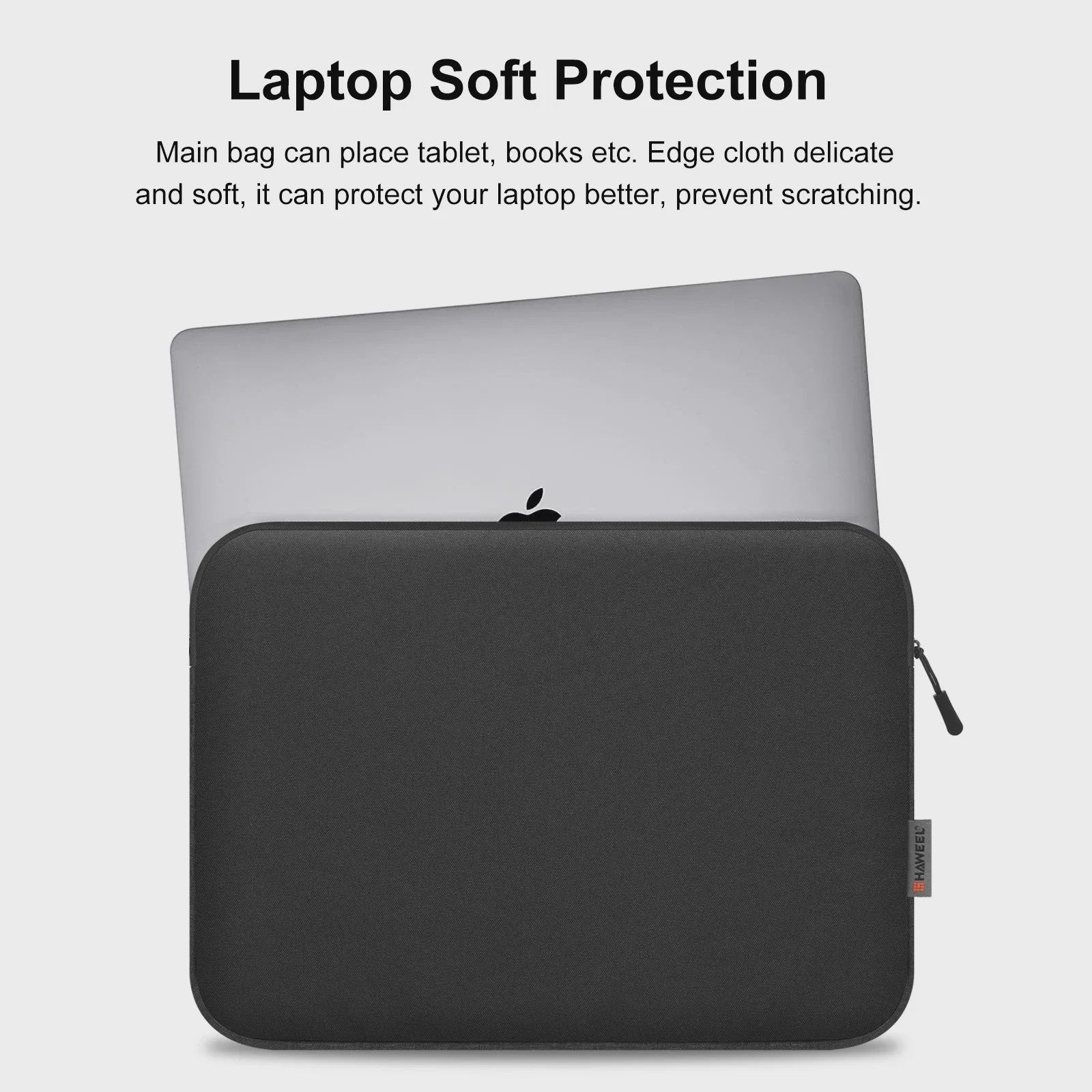 Schokbestendige Laptoptas Sleeve met Handvat - Bescherming voor 12.5 t/m 16.7 Inch Laptops