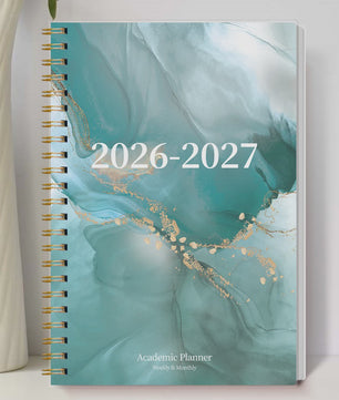 Academische Planner 2026-2027 A5 - Week & Maand - Spiraalbinding