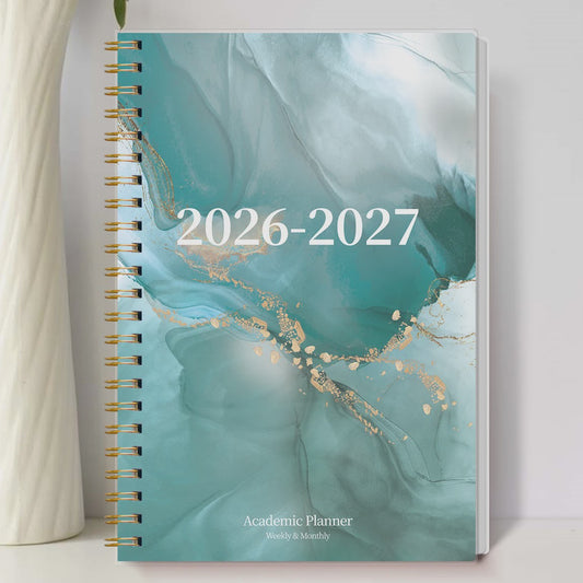 Academische Planner 2026-2027 A5 - Week & Maand - Spiraalbinding