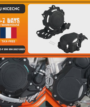 Crankcase & Koppeling Beschermer voor KTM EXC 250F/350F, Husqvarna FE 250/350 (2017-2023) & GasGas EC250F/ECF 350 (2021-2023)
