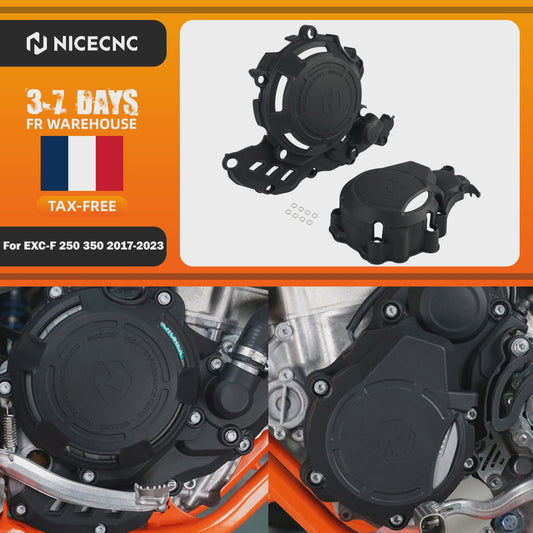 Crankcase & Koppeling Beschermer voor KTM EXC 250F/350F, Husqvarna FE 250/350 (2017-2023) & GasGas EC250F/ECF 350 (2021-2023)