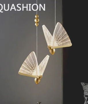 Luxe Vlinder Hanglamp - Moderne LED Plafondlamp voor Slaapkamer & Woonkamer