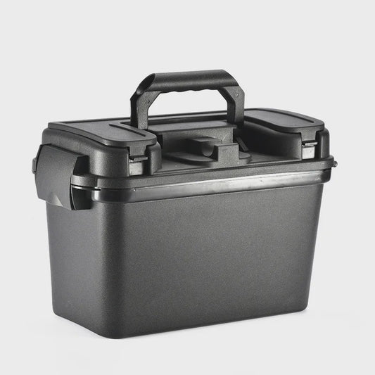 Robuuste Militaire Stijl Plastic Opslagbox met Handvat - Lichtgewicht & Sterk