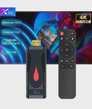X96 S400 Mini Android 10 TV Box: 4K HDR Streaming & IPTV met Quad Core Processor