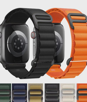 Nylon Alpine Band voor Apple Watch 40-49mm - Serie 10/9/8/7/6/SE/Ultra 2/3