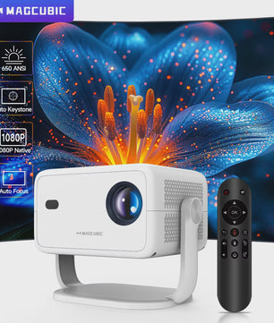 Magcubic L018 Draagbare Full HD Projector: Auto Focus, Android 14 & WiFi 6