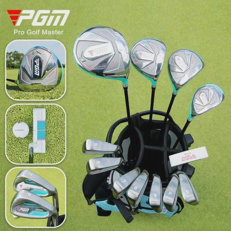 PGM Dames Golfclubset LTG051 - Complete Beginnerset met Golftas (12 Clubs)