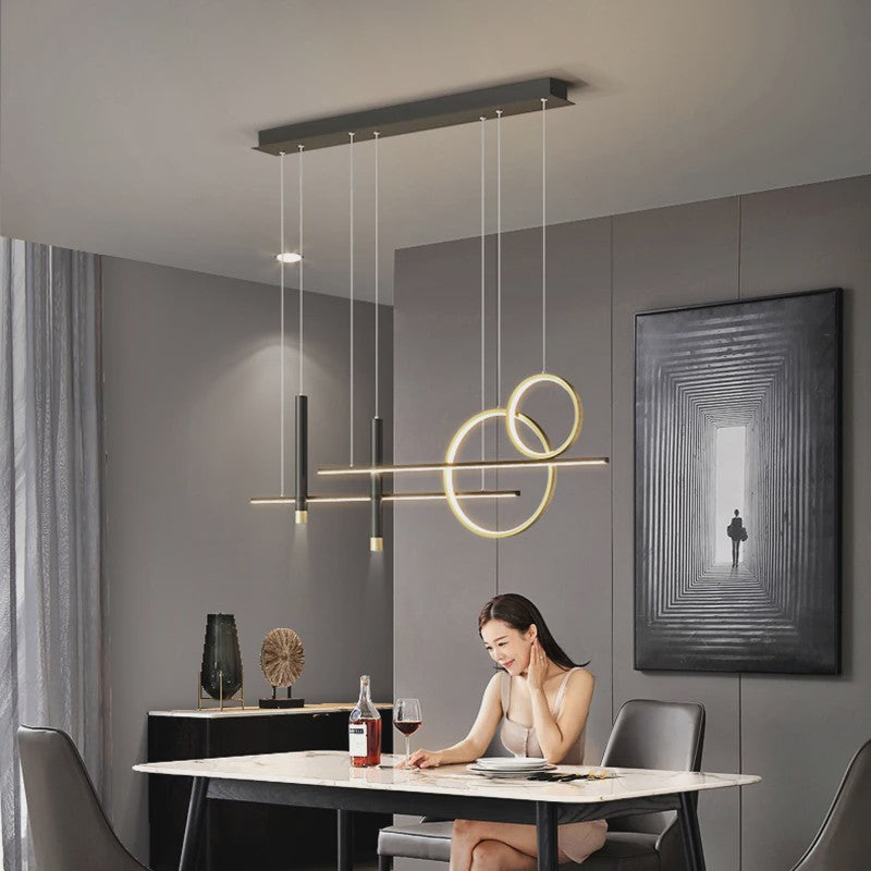 Moderne LED Plafondlamp Hanglamp - Stijlvolle Verlichting voor Eetkamer & Interieur