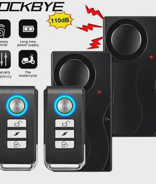 Draadloos Anti-diefstal Alarm 110 dB voor Fiets & Motor met Afstandsbediening